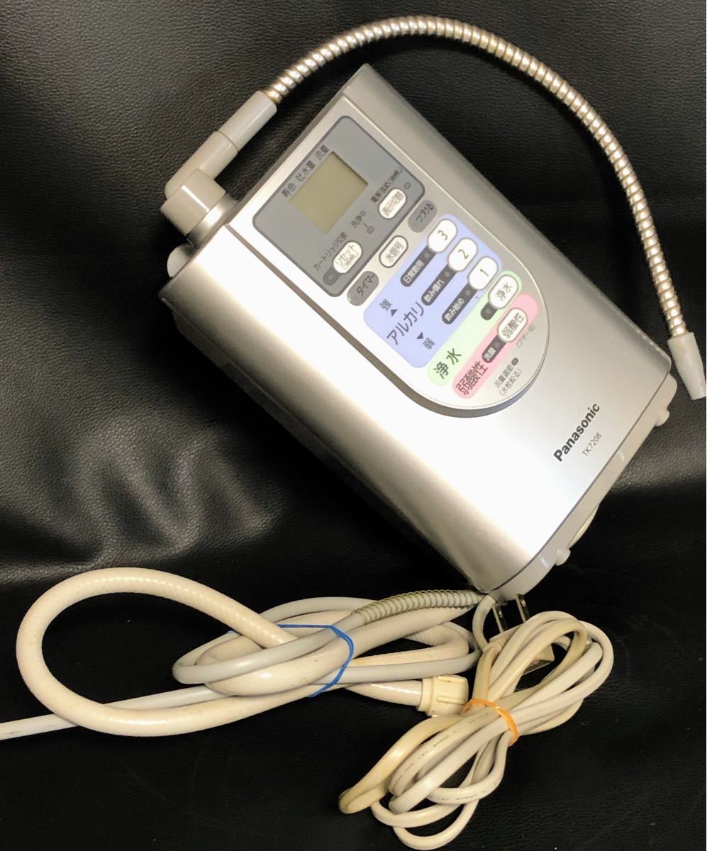 Panasonic アルカリイオン整水器 浄水機TK7208(動作確認済み Panasonic アルカリイオン整水器 浄水機TK7208(動作確認済み