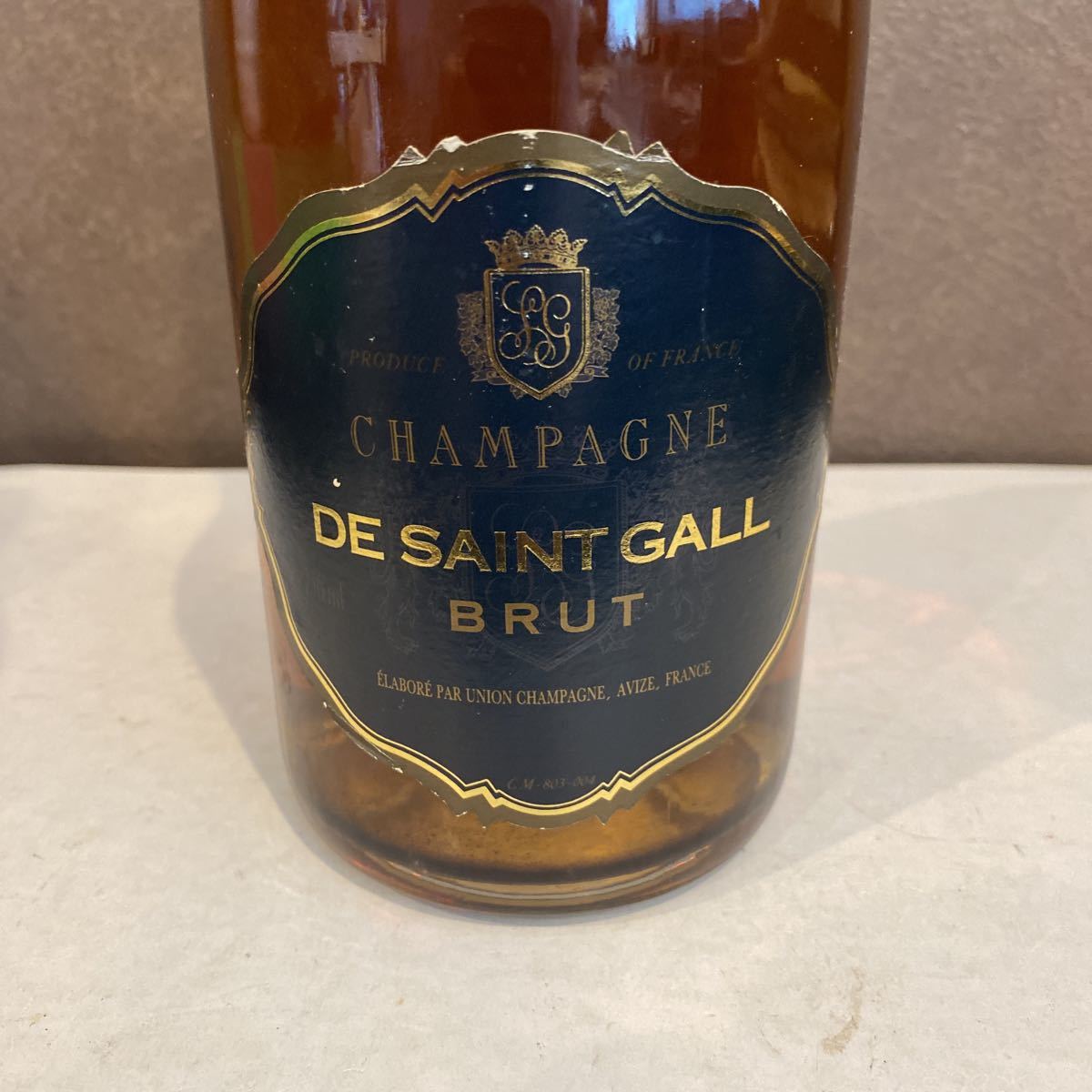シャンパン　DE SAINT GALL BRUT 未開栓　サンガール_画像2