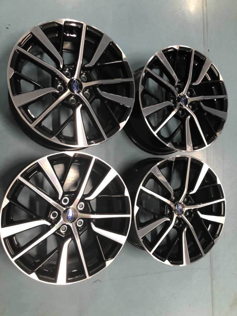 スバル S4 VBH WRX S4 STISPORT 純正ホイール 新車外し 18インチ 4