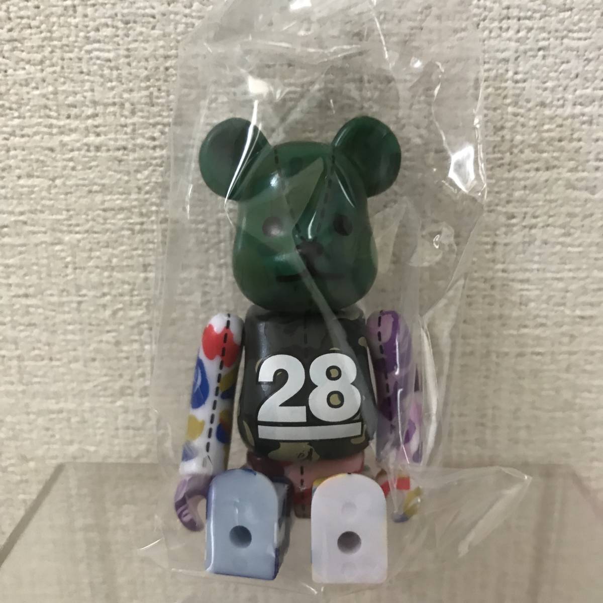 ベアブリック A BATHING APE 28TH ANNIVERSARY BE@RBRICK BAPE CAMO #4