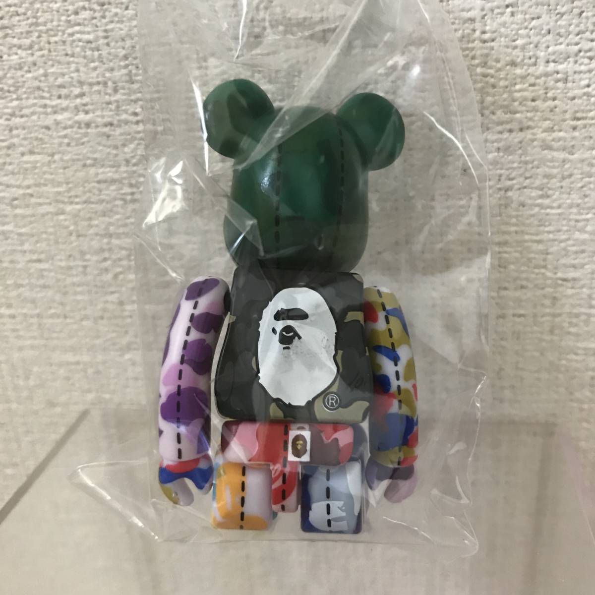 ベアブリック A BATHING APE 28TH ANNIVERSARY BE@RBRICK BAPE CAMO #4