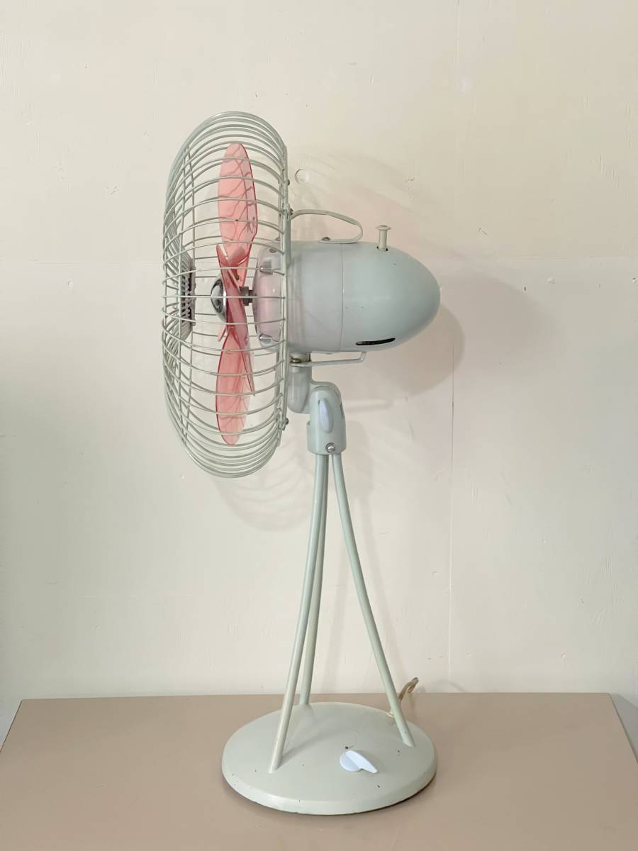  work properly beautiful goods Toshiba electric fan 30.A.C Electric Fan TOSHIBA Showa Retro 