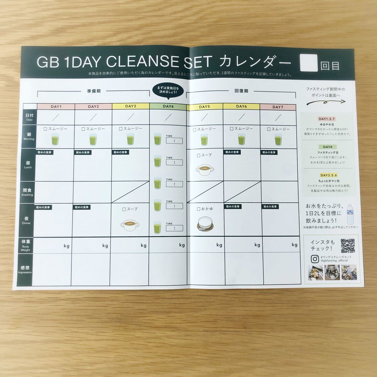 うのにもお得な GBファスティングセット ワンデイクレンズセット 1day