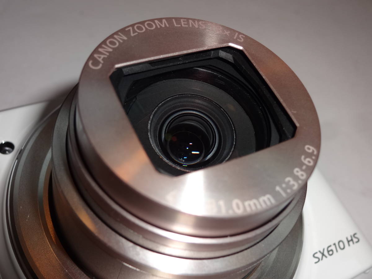 正規品質保証】 Canon デジタルカメラ PowerShot SX610 HS ホワイト
