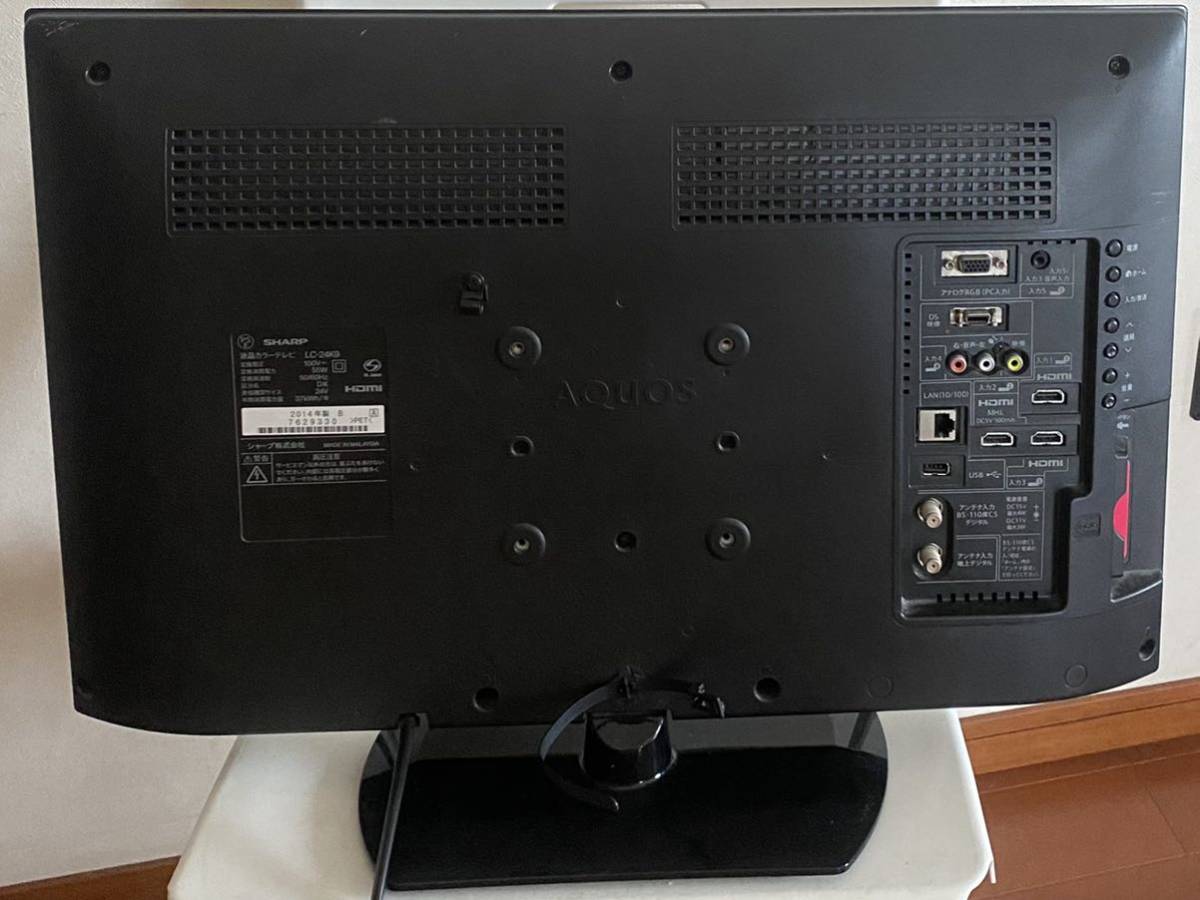 SHARPアクオス24V型 液晶テレビAQUOS LC-24K9|Yahoo!フリマ(旧 SHARPアクオス24V型 液晶テレビAQUOS LC-24K9|Yahoo!フリマ(旧