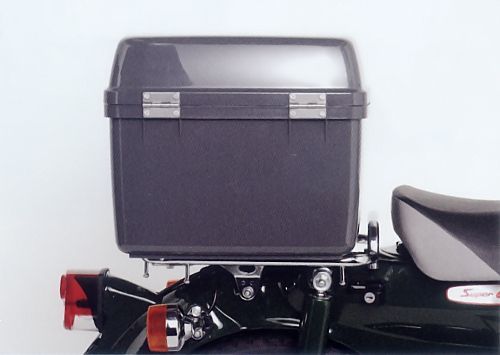  Super Cub / Cross Cub / Benly и т.п. для Honda оригинальный бизнес box ( простой блокировка модель ) установка металлические принадлежности продается отдельно 