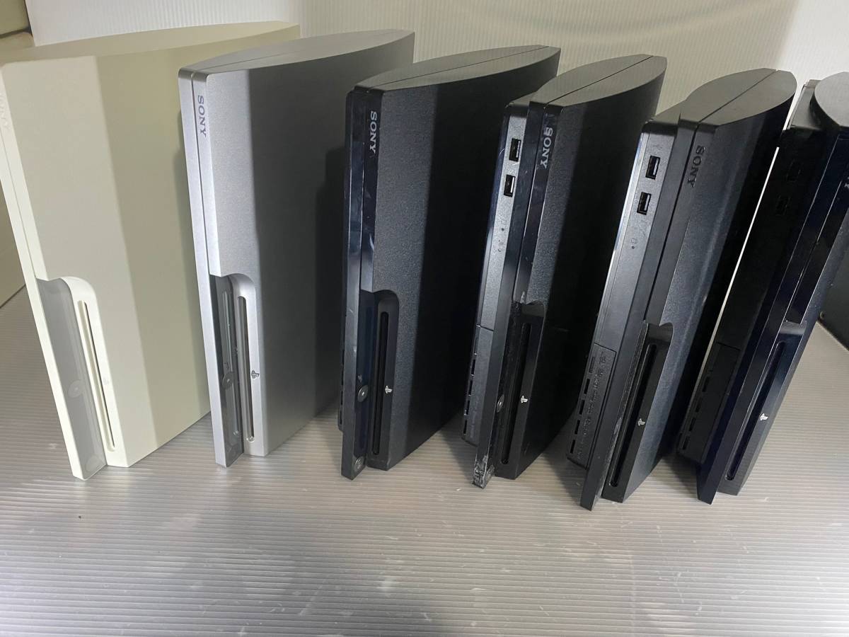 1円~ PS3 本体 6台 まとめ売り 2000A 2100A 2500Aなど PlayStation3