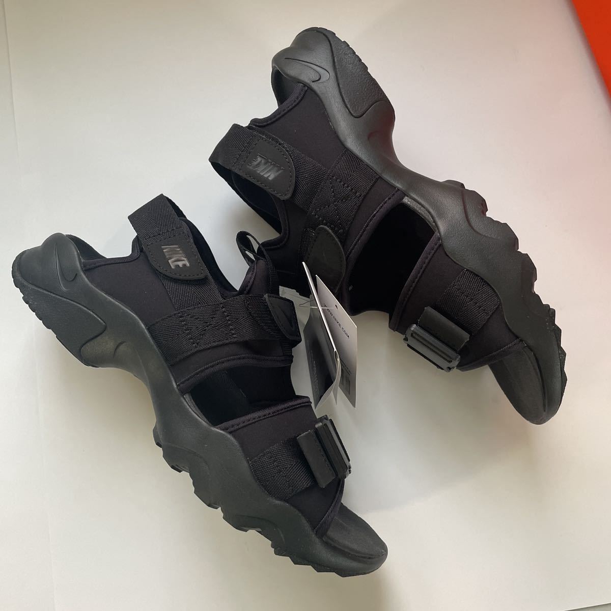 【27cm】新品定価13800円/NIKE/ナイキ/CANYON SANDAL メンズ キャニオン サンダル/夏/スポーツサンダル/コンフォートサンダル/黒/ブラック_画像2