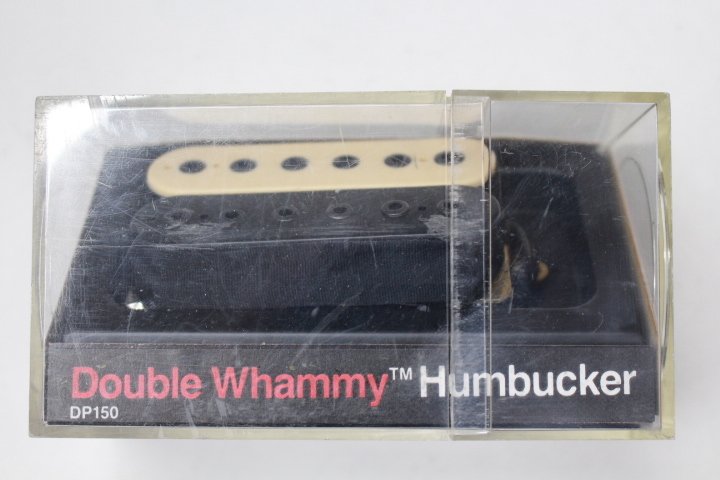 長期保管品 DIMARZIO(ディマジオ) / DP150 Double Whammy Black&Cream ハムバッカーピックアップ　レア品_画像1