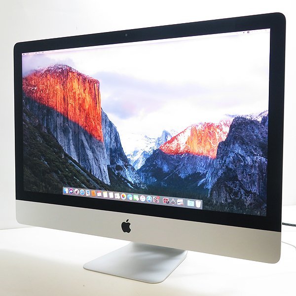 ◇ Apple iMac Retina 5K 27インチ Late 2015 MK472J/A【Core i5 3.2
