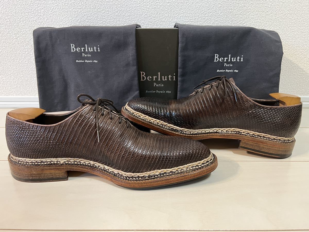 定価140万円 ベルルッティ 限定リザードレザー ノルベジェーゼ 定価140万円 ベルルッティ 限定リザードレザー ノルベジェーゼ