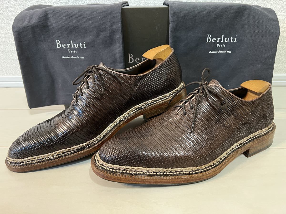 定価140万円 ベルルッティ 限定リザードレザー ノルベジェーゼ 定価140万円 ベルルッティ 限定リザードレザー ノルベジェーゼ