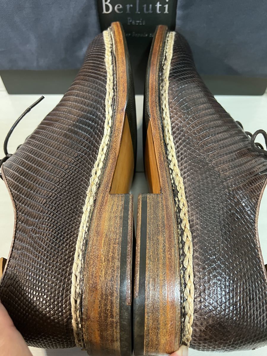 定価140万円 ベルルッティ 限定リザードレザー ノルベジェーゼ 定価140万円 ベルルッティ 限定リザードレザー ノルベジェーゼ