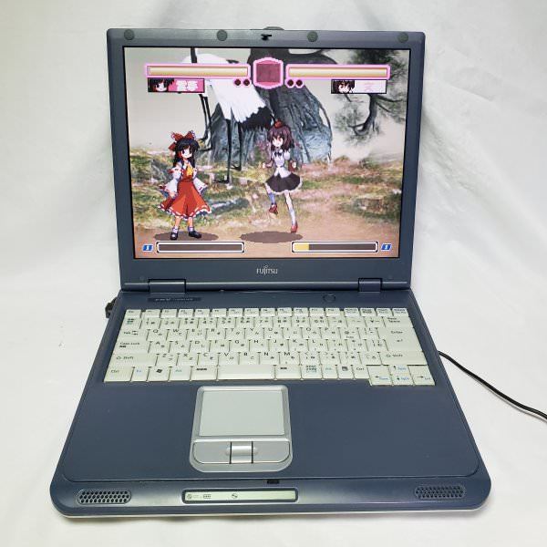 ☆レトロゲーム向け☆ゲーミングノートパソコン☆FUJITSU FMV☆Windows
