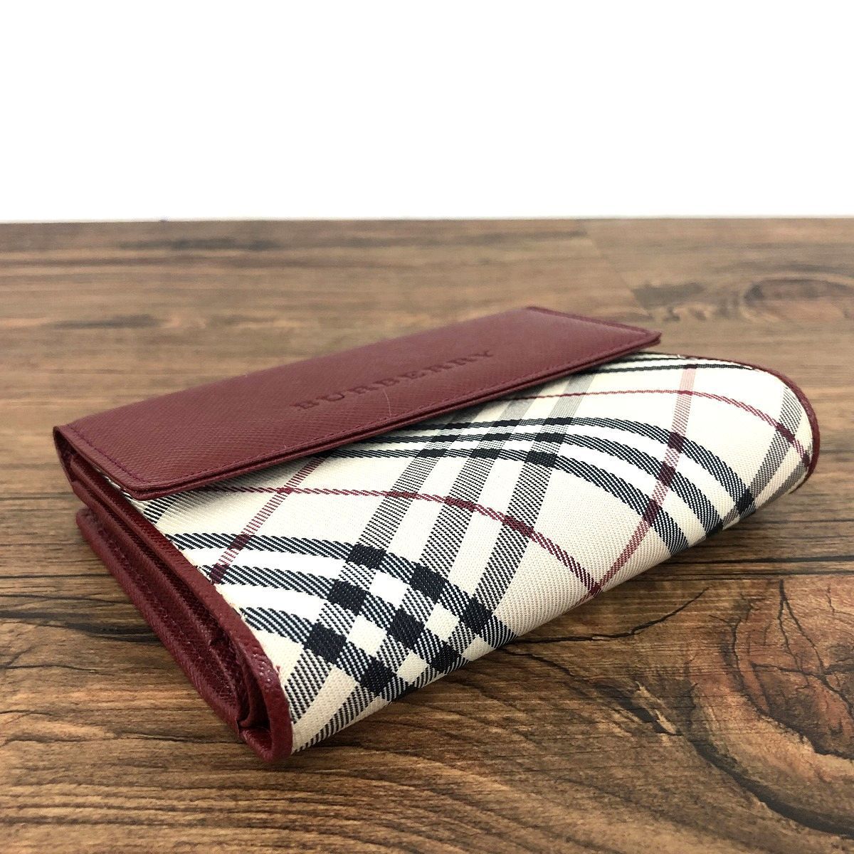 ☆送料無料☆ 未使用品 BURBERRY コンパクトウォレット ノバチェック