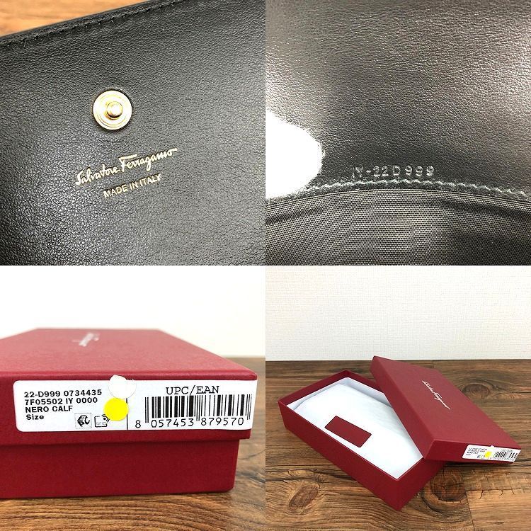 ☆送料無料☆ 未使用品 Salvatore Ferragamo 長財布 22-D999