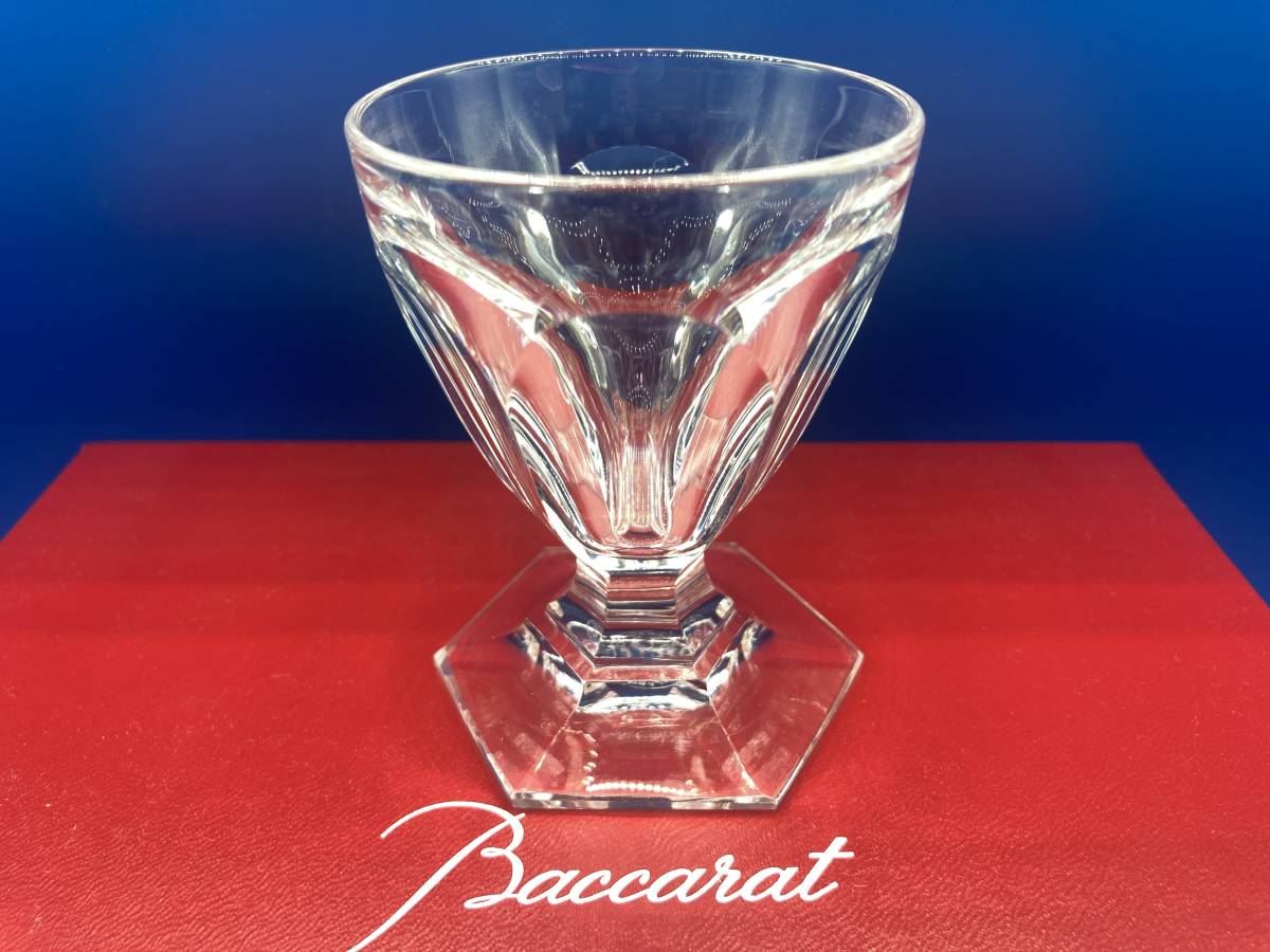 人気ブランド 【保管品 箱なし】Baccarat 63mm×高さ80mm ワイングラス