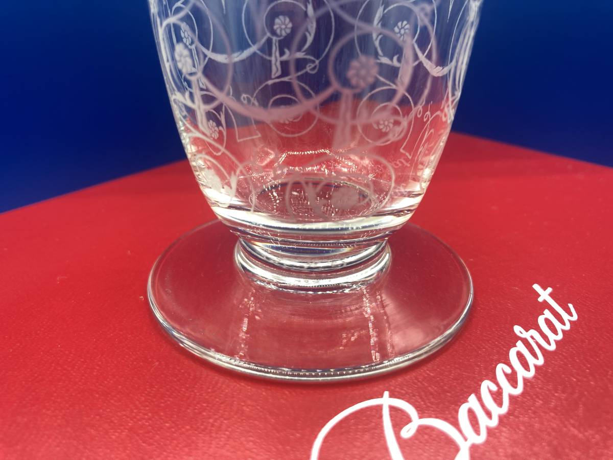 【保管品 箱なし】Baccarat バカラ　★リキュールグラス ワイングラス　★ヴィンテージ品　★サイズ 62mm×高さ100mm_画像5