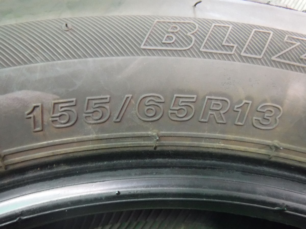 『BRIDGESTONE　ブリヂストン　BLIZZAK VRX　ブリザック　155/65R13　2019年製　冬タイヤ　スタッドレスタイヤ　1本のみ』_画像6