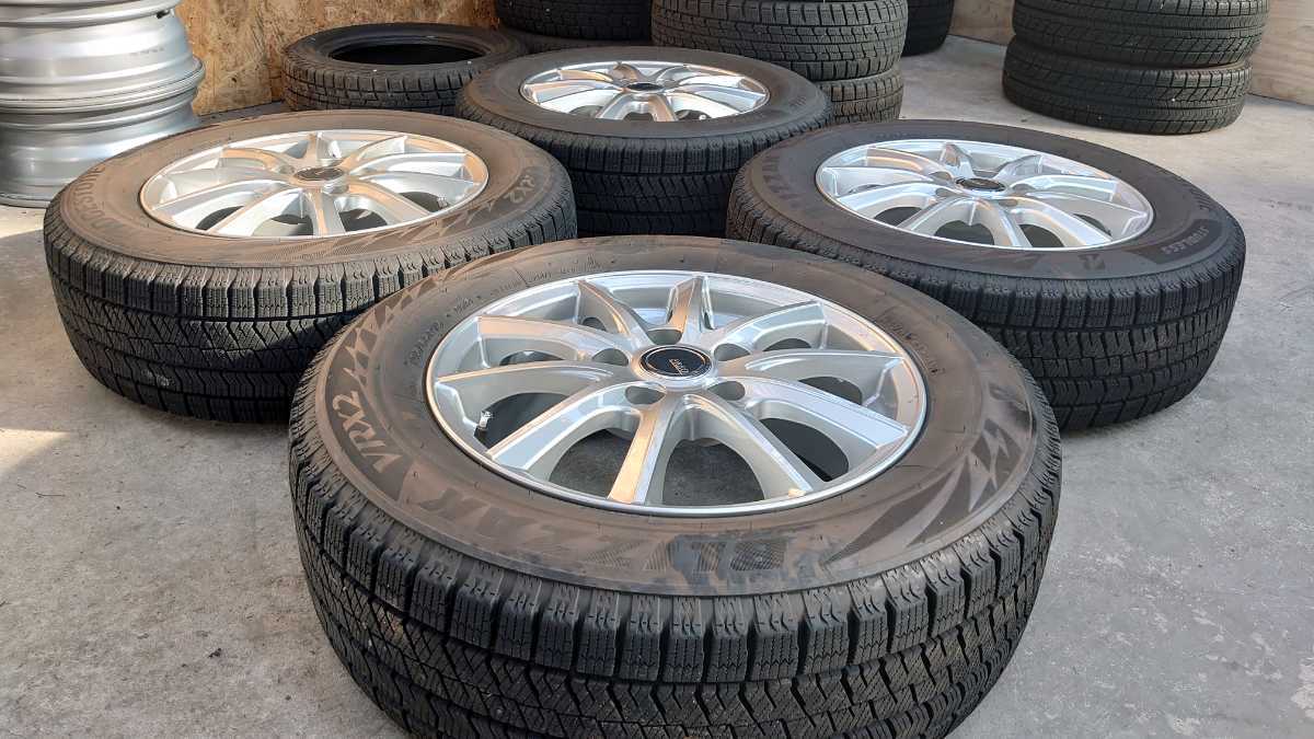 BLIZZAK VRX2 195/65R15 アルミホイール付4本セット | www.jarussi.com.br