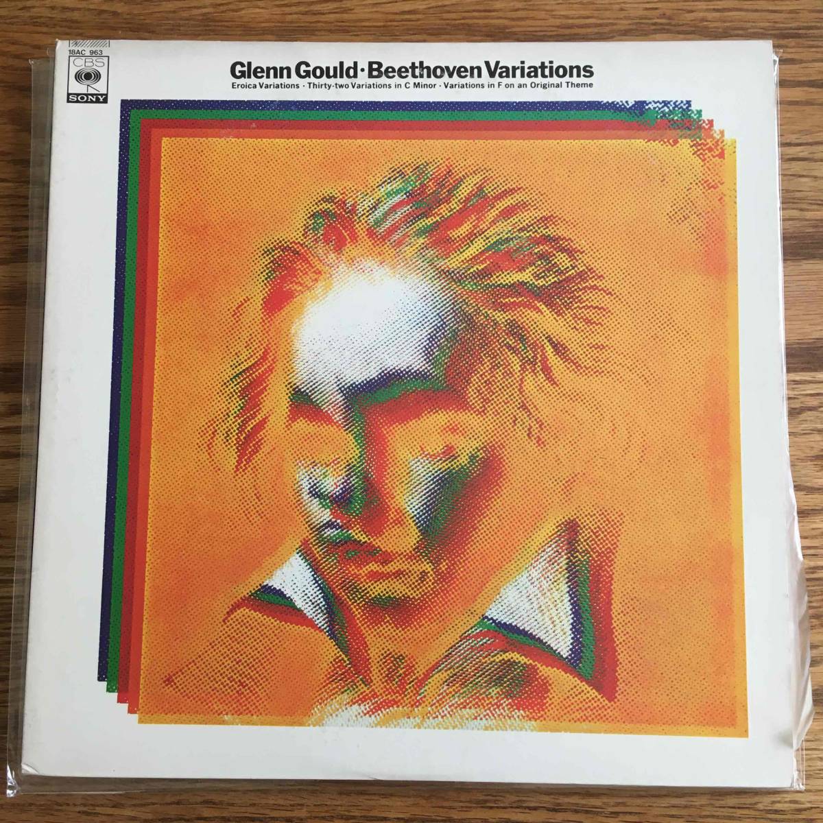 【JAPAN】Glenn Gould/ Beethoven Variations/CBS/Sony/ 18AC 963/名盤_画像1