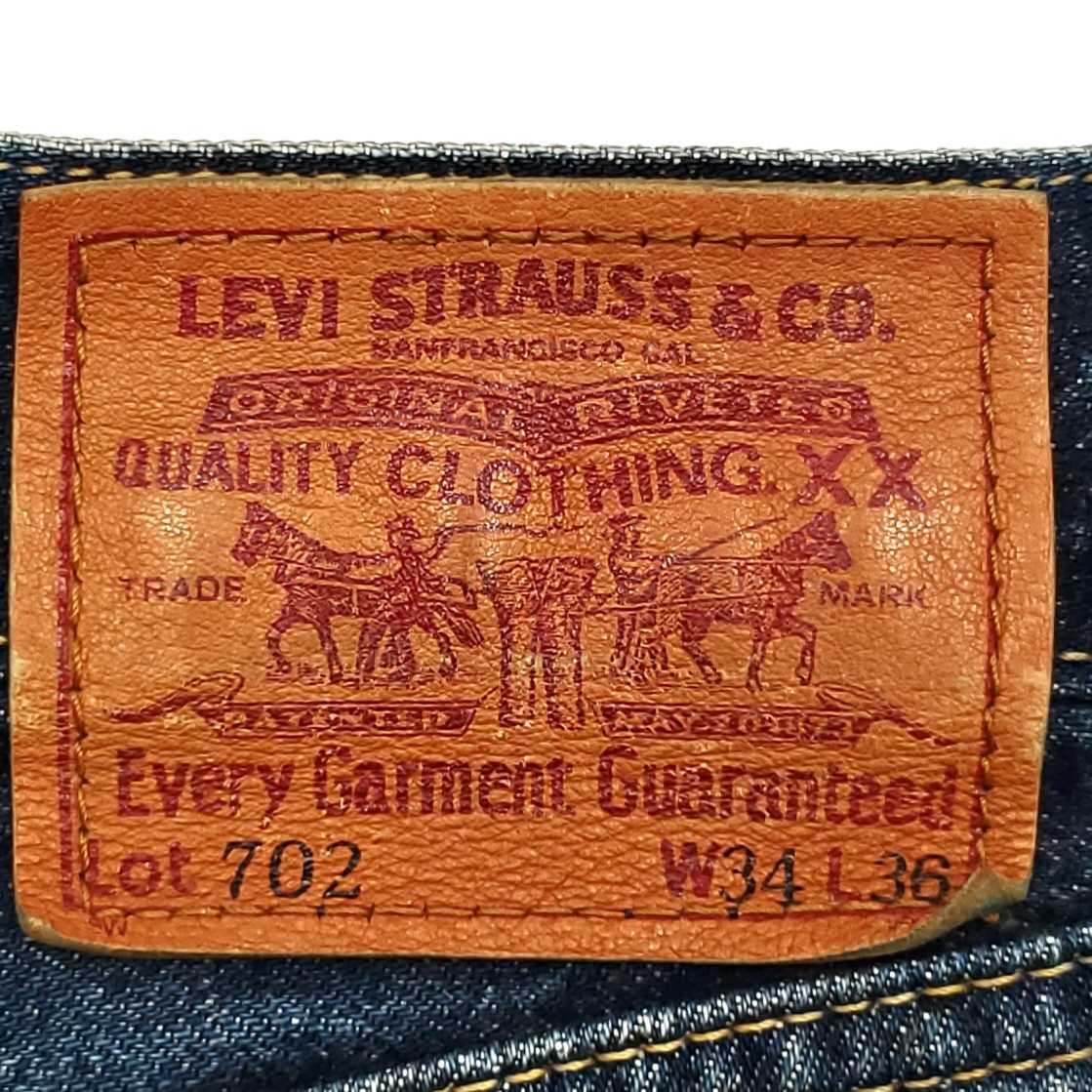 大きいサイズW34 Levi's 702XX 日本製ビンテージ復刻ジーンズ 大きいサイズW34 Levi's 702XX 日本製ビンテージ復刻ジーンズ