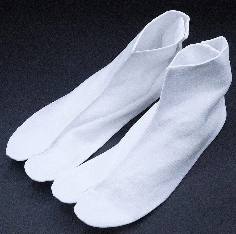 本麻足袋夏用綿裏23.5cm 白新品着付け小物レディース麻100% 綿100