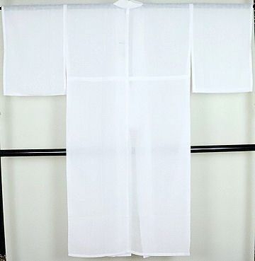 .. высококлассный длинное нижнее кимоно *teto лен * белый L размер A4747[ новый товар ] бесплатная доставка 