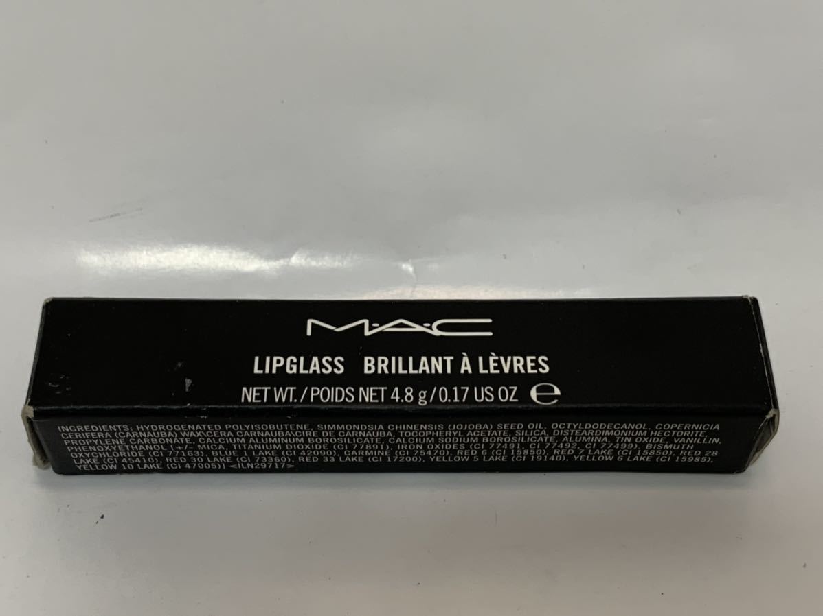 MAC LIPGLASS リップガラス ジャストアドカラー リップグロス_画像3