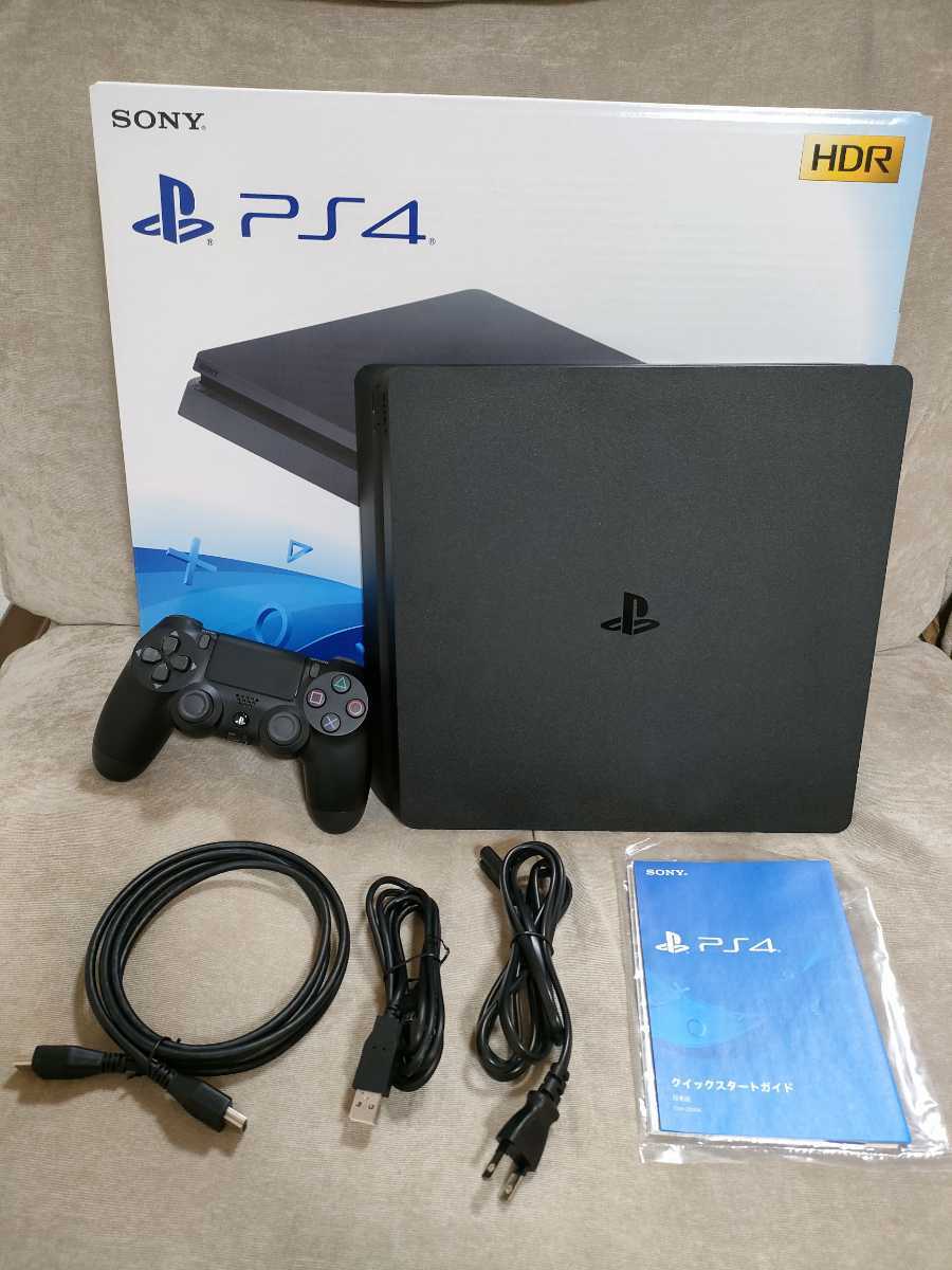 SONY PlayStation4本体 (PS4) CUH-2200A B01 Jet Black 500GB 動作確認済み・初期化済み  www.pa-trenggalek.go.id