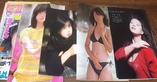Yahoo!オークション - 80年代アイドル【中森明菜】ポスター+ Yahoo!オークション - 80年代アイドル【中森明菜】ポスター+