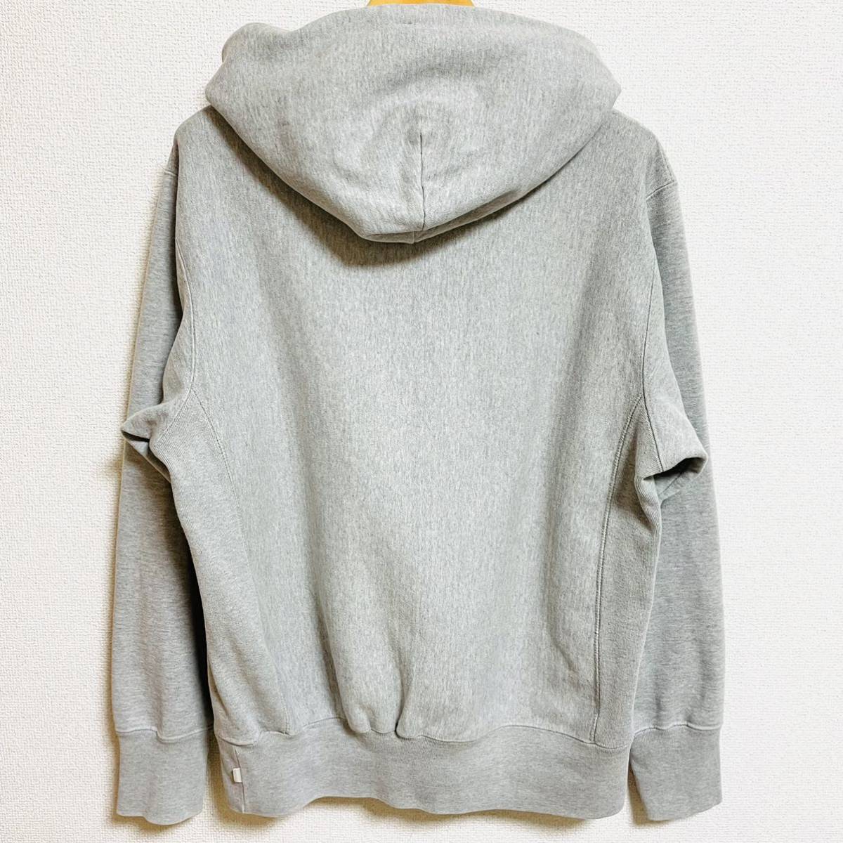 激レア Supreme Box Logo Pullover Hooded Sweatshirt Heather Grey L 