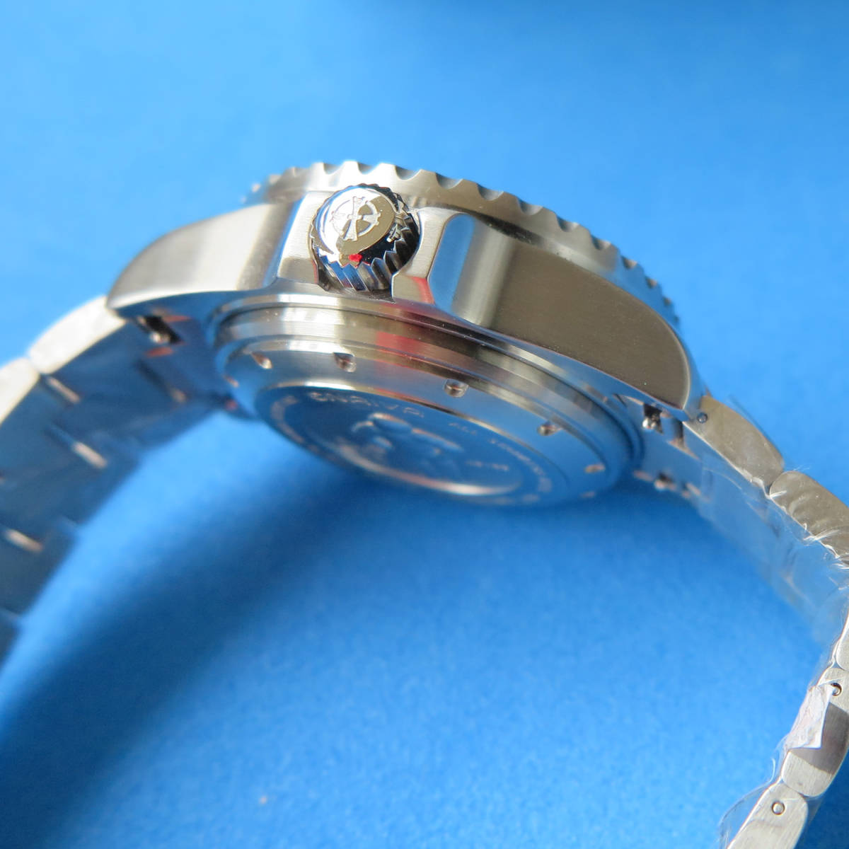 未使用】 ENRIVA ダイバーズウォッチ 逆回転防止ベゼル（セラミック）自動巻き 腕時計 日付表示 1000m防水 サファイヤガラス 