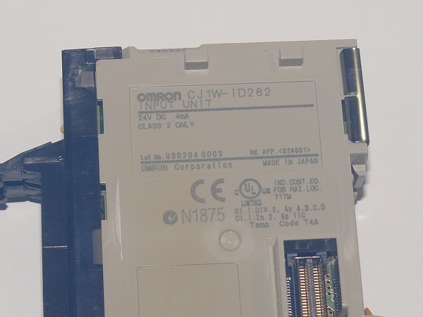 激安商品 新品 OMRON オムロン CJ1W-ID262 DC入力ユニット photo ...