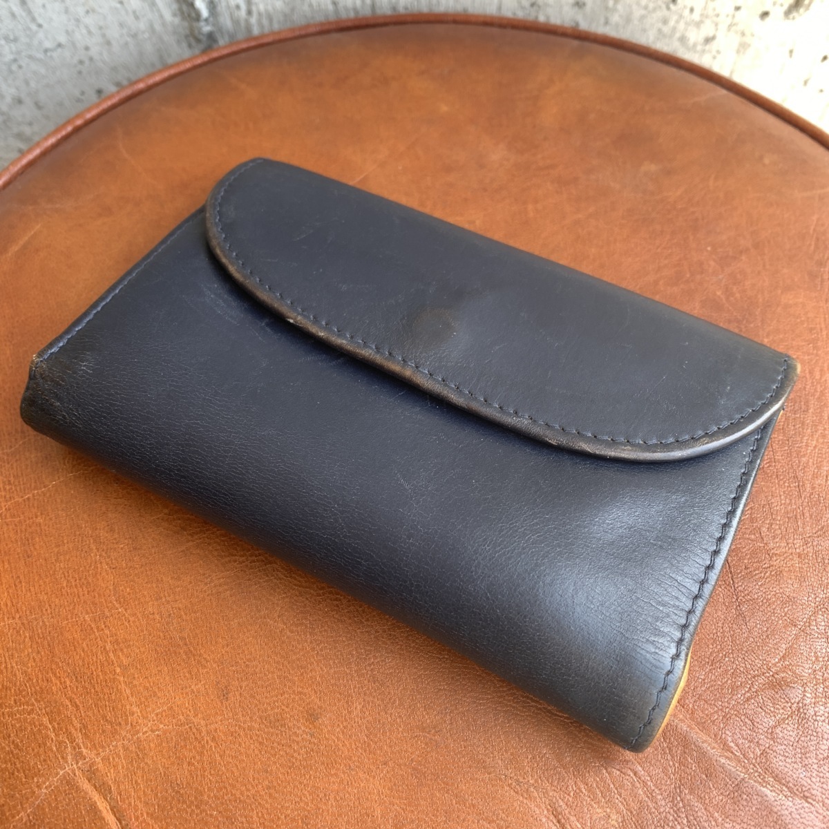 GINGER掲載商品】 Leather Bridle Cox Whitehouse Compact イエロー