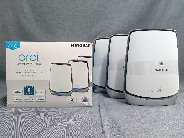 NETGEAR Orbi WiFi6 AX6000 トライバンドメッシュWiFiシステム