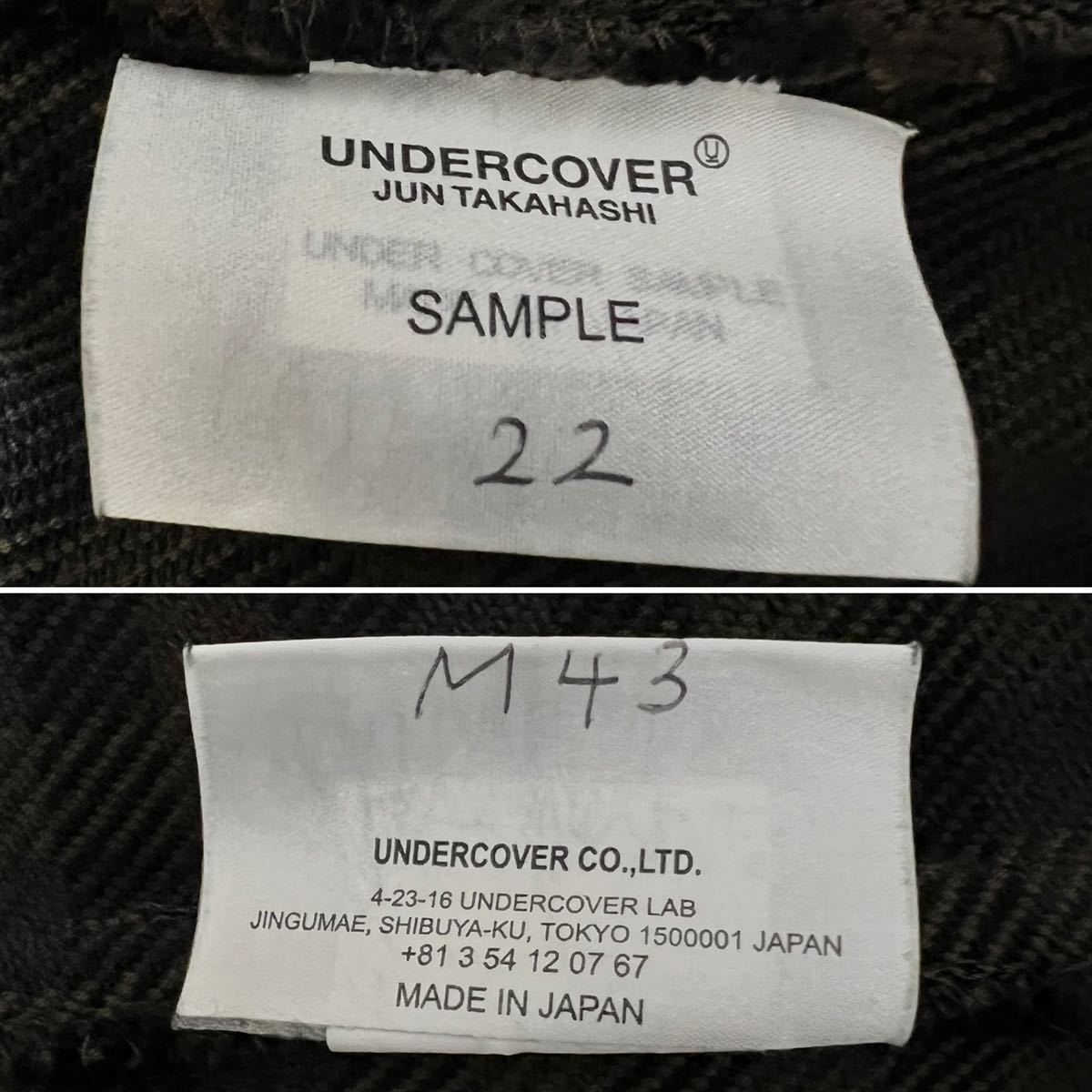 Yahoo!オークション - 超希少 JONIO着 18SS UNDERCOVER 断ち切り Yahoo!オークション - 超希少 JONIO着 18SS UNDERCOVER 断ち切り
