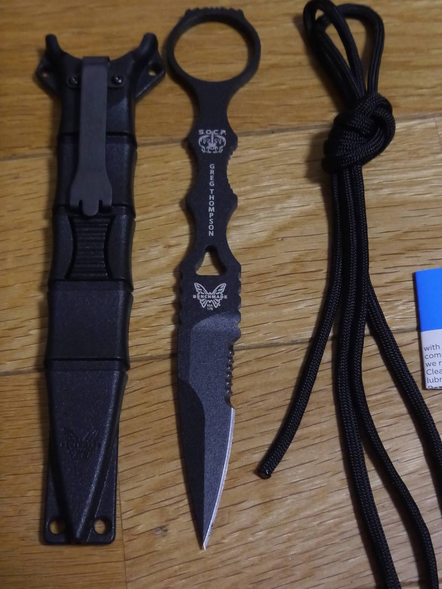 BENCHMADE SOCP ベンチメイド 178SBK SPEAR POINT | www.vast.eco