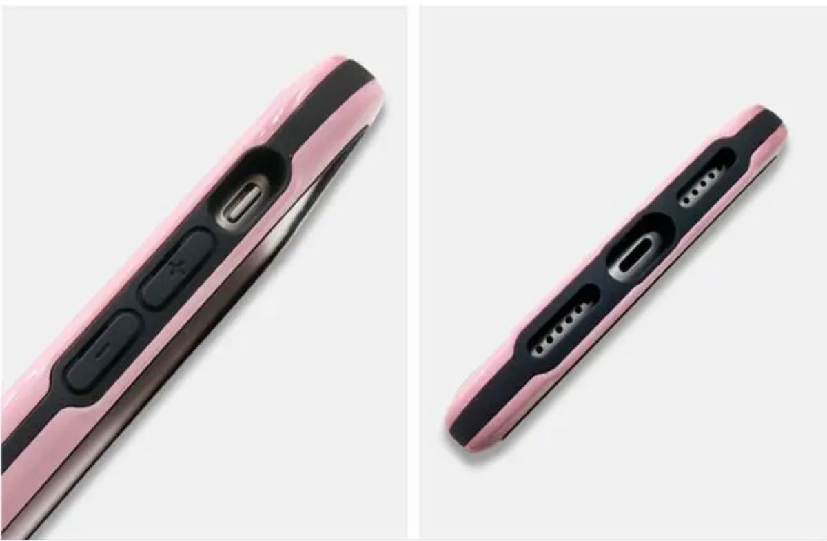 iPhone11 ケース　クリアフェイス　iFace風　スマホケース ピンク