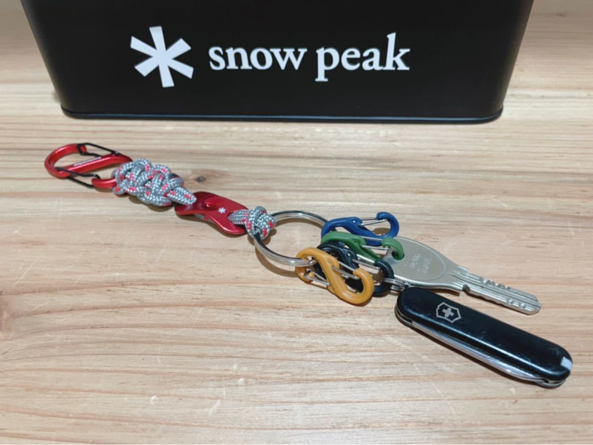 キーホルダー スノーピーク snowpeak パラコード