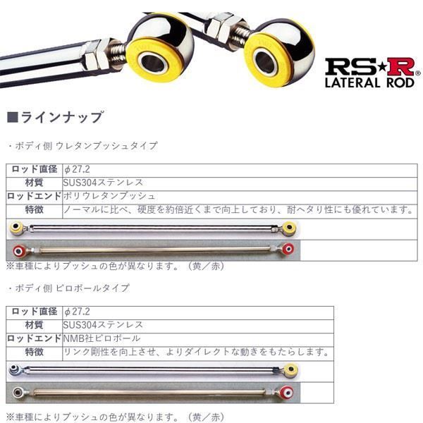 ラテラルロッド ローダウン時のポジション調整 ワゴンR スティングレ MH23S 20/9～24/8 RSR LTS0009B_画像1