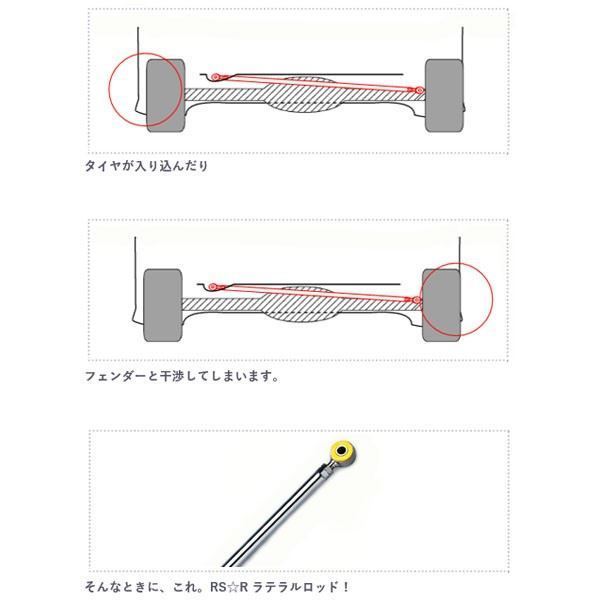 ラテラルロッド ローダウン時のポジション調整 ルーミー M910A 28/11～ RSR LTT0009B_画像3