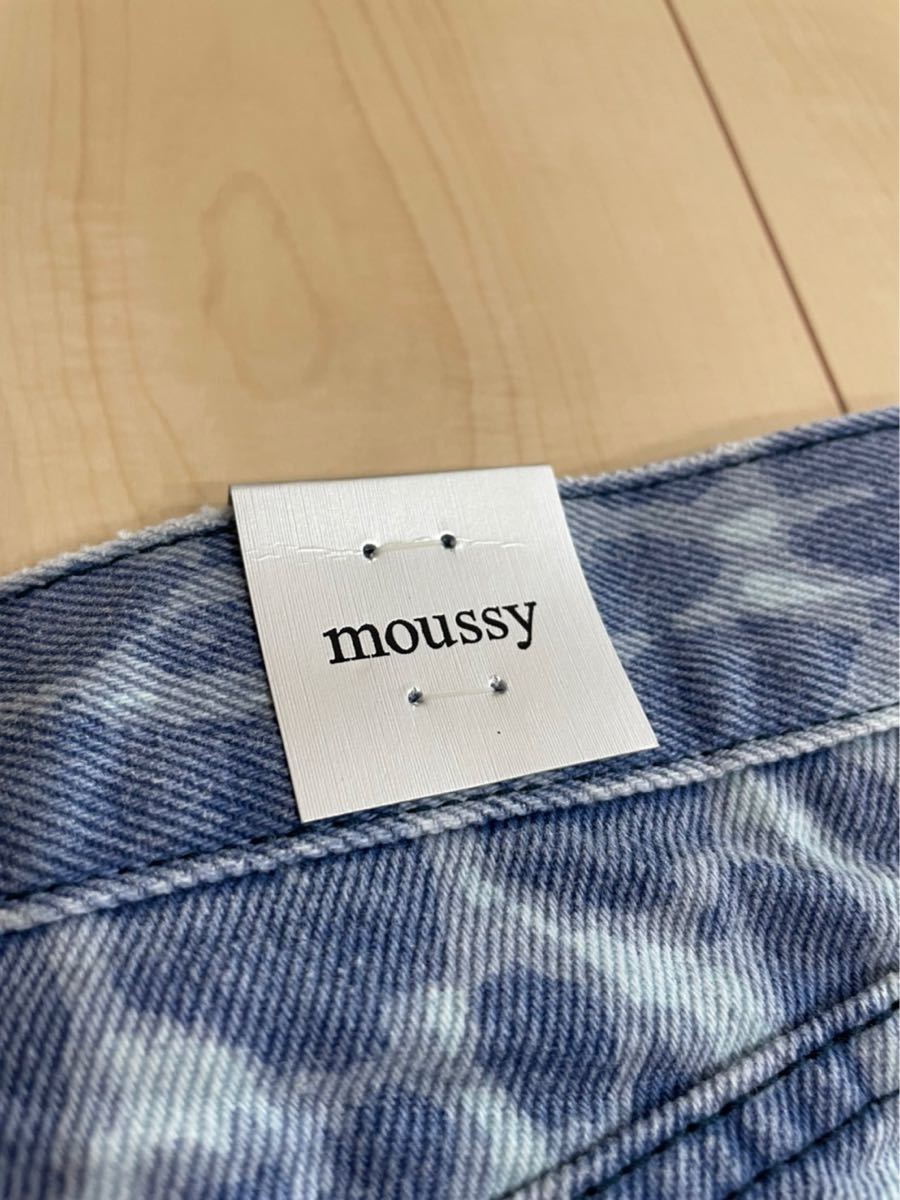 moussy レオパード ショートパンツ