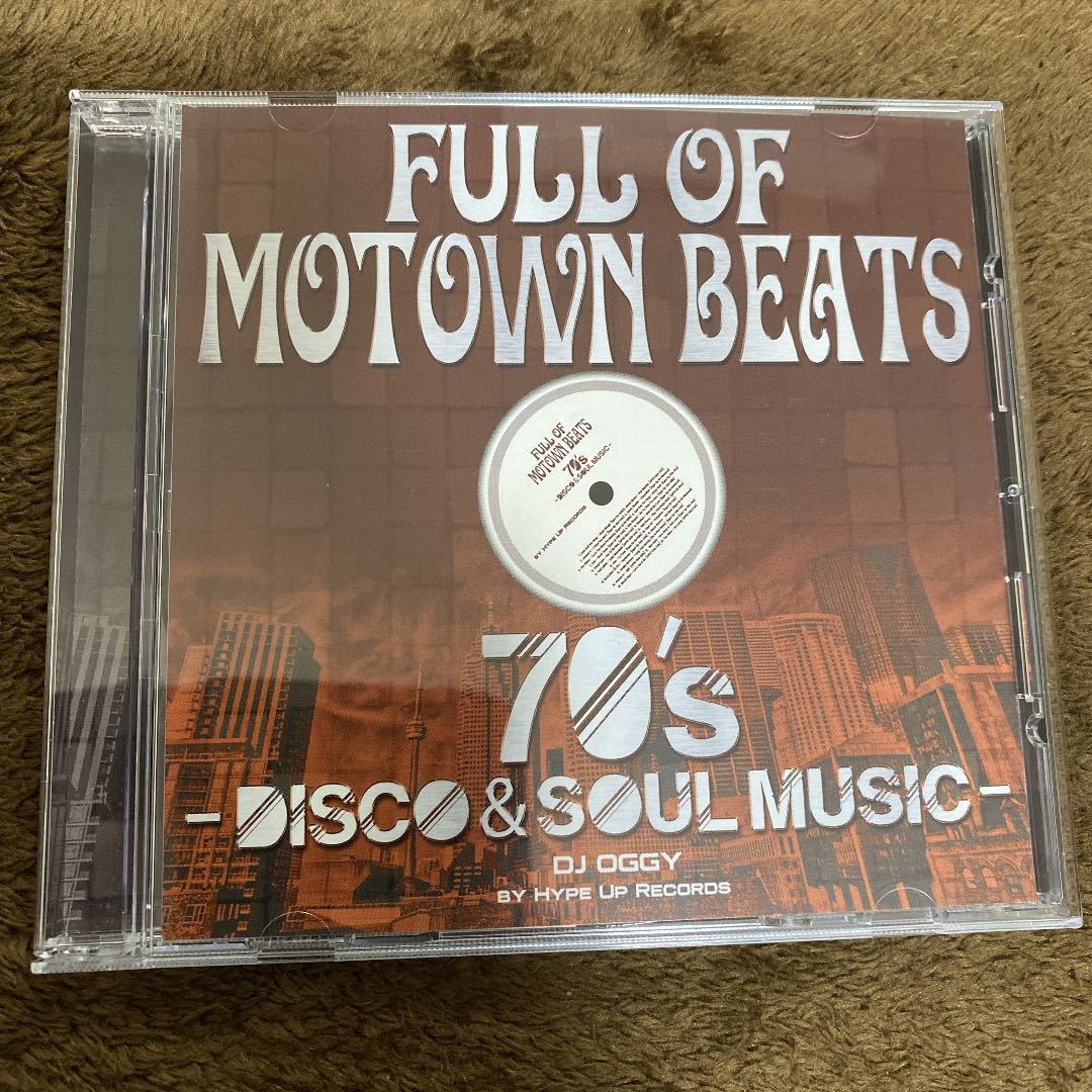 【DJ OGGY】Full of Motown Beats - 70’s Disco & Soul Music【MIX CD】【R&B / SOUL / DISCO】【廃盤】【送料無料】