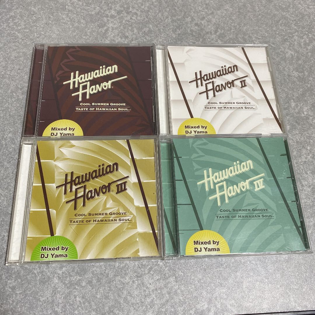【DJ YAMA】Hawaiian Flavor コンプリート4枚セット【MIX CD】【帯付き】【廃盤】【送料無料】