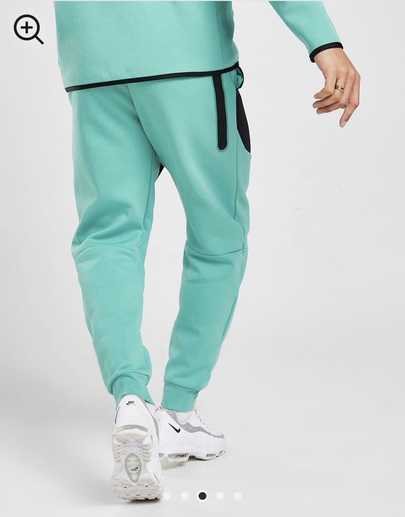 新品 日本未発売 海外正規品 NIKE TECH FLEECE セットアップ Mサイズ WASHED TEAL ナイキ テックフリース ティール  ティファニーグリーン