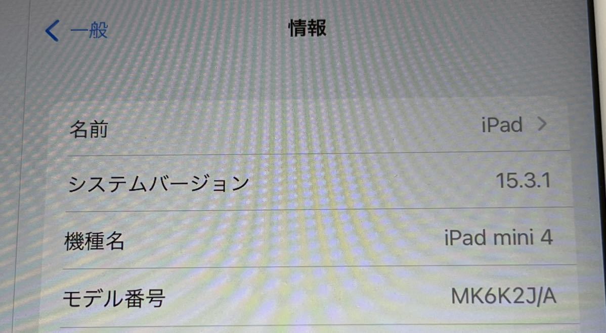 ジャンク品 iPad mini 4 Wi-Fiモデル 16GB Apple | contifarma.pe