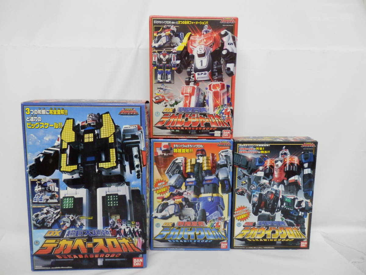 068D726G♪ 特捜戦隊デカレンジャー ロボセット 【デカベースロボ