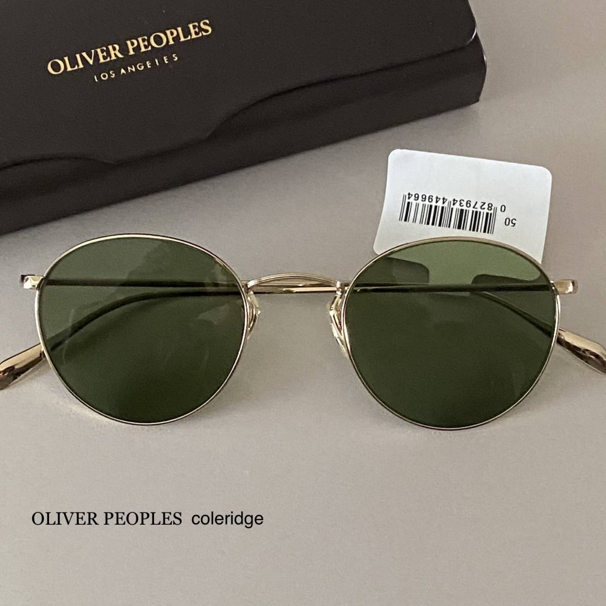 OV51 新品 OLIVER PEOPLES Coleridge Sun サングラス コレリッジ