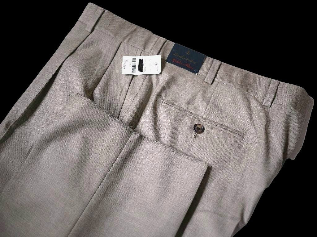  unused W approximately 94-95cm[ including carriage ] Brooks Brothers Loro Piana Super 160\'s slacks top class Golden Fleece Line 38 pants 